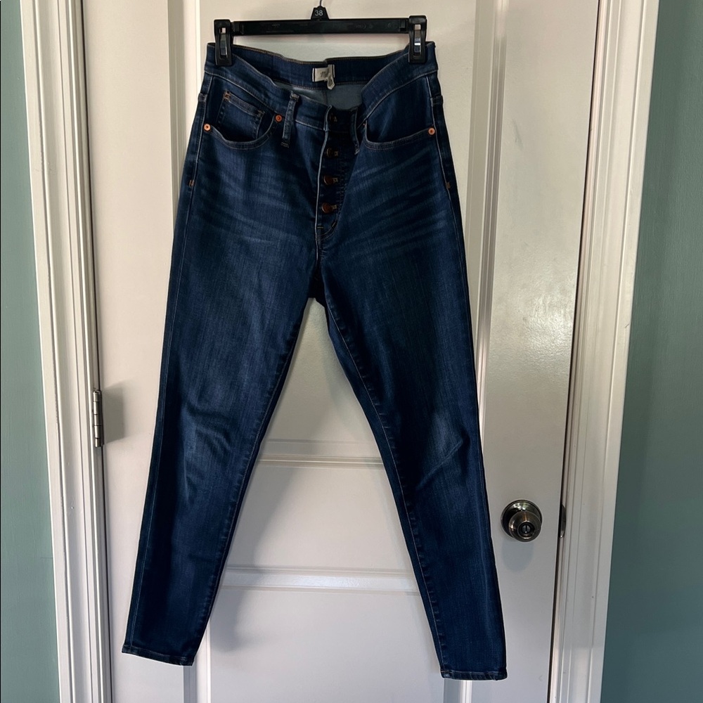 Madewell Dark Blue Skinny Jeans
